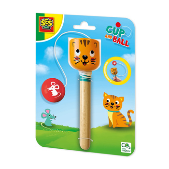 Cup&Ball game catch the ball cat - 02303 23034