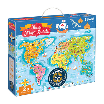 CZUCZU Puzzle World Map 300 Pieces 91934