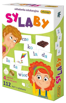 Syllables - Educational Puzzle for Children 07516