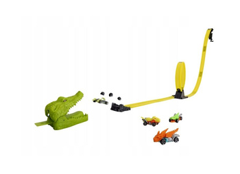 Crocodile attack set with 4 cars 1417333