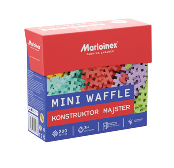 MARIOINEX Mini wafer blocks Konstruktor Majster 200 pieces 04268