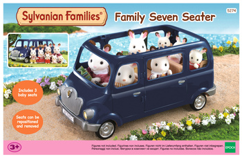 Sylvanian Families Seven-Seater Family Minivan 05274