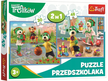 Puzzle 30+48 Treflik Family 90987