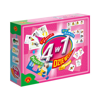 Puzzle Game 4in1 Girls 05622