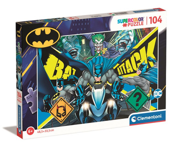 Clementoni 104 SuperKolor Batman puzzle 27174