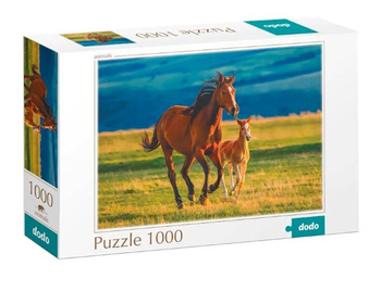 MAKSIK Puzzle 1000 pieces Learning a foal DOB1149 01149