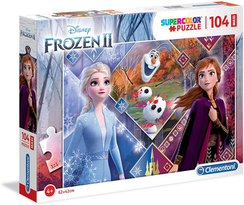 Puzzle 104 maxi 2 Frozen 2 23739