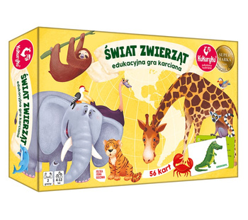 CORN Educational card game Animal World 64244