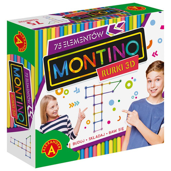 Montino 3D tubes set of 75 elements 22780