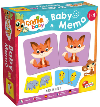 DANTE Lisciani Carotina Baby Memo Animals 80052 - Educational Game for Children