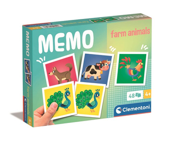 Clementoni Memo Game Animals on Noli's Farm 18316