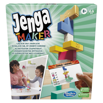 JENGA Maker F4528 Game - Creative Fun for the Whole Family