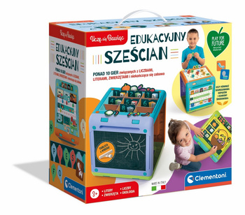 Clementoni I learn while having fun! Educational cube for children 50695