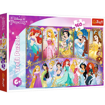 Puzzle 160 pieces Princess Portraits 15407