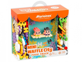 MARIOINEX Mini waffle blocks 148 pcs. Food Tr. 04244