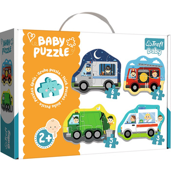 Puzzle Baby Classic Vehicles and Professions 36071