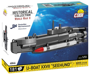 Combat submarine U-Boat XXVII Seehund 4846