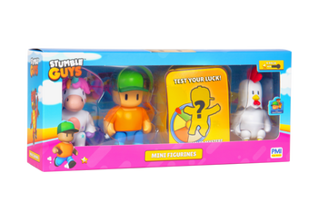 STUMBLE GUYS S1 Mini Action Figures 4pack version A 89014