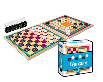 2 games in one: Checkers and Mill 02998