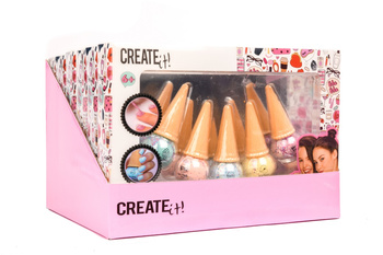 Glitter nail polishes 5-pack Create It! 84133