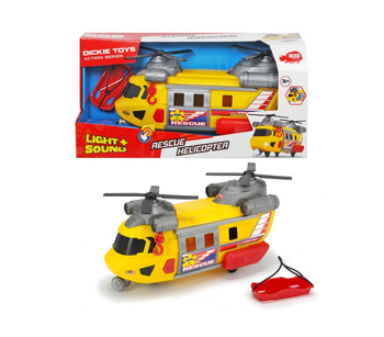 Dickie rescue helicopter yellow 30cm for children 330-6004