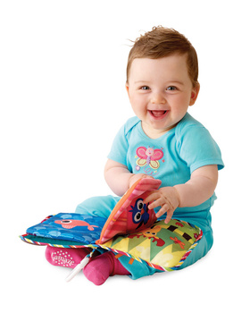 Lamaze Material Discovery Book for Children LC27126