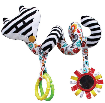 Stroller rattle, white and black 951 - 69519