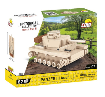 COBI HC WWII Panzer III 3090 tank - 82 class