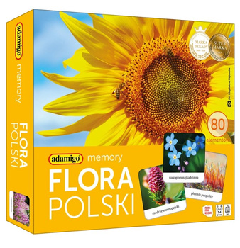 Memory game ADAMIGO Flora Polski 07851