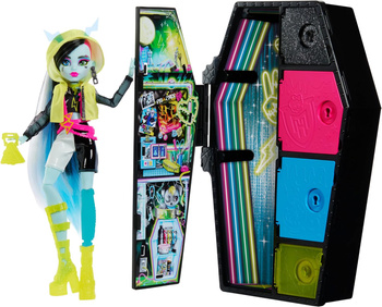 MATTEL MONSTER HIGH doll Frankie Stein neon S3 HNG79