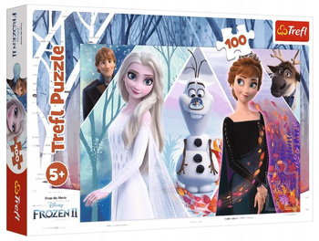 CUBES PUZZLE 100 Enchanted Land of Frozen 2 16418