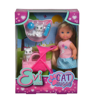 Evi doll - guardian of kittens 573-3348 - toy for children