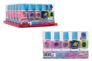 CreateIt! Confetti nail polish 5-pack 84159