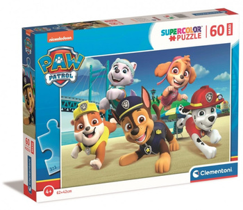 Clementoni Puzzle 60 Maxi SuperKolor Paw Patrol 26591