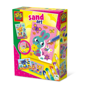 SES Colorful sand - forest animals 14136 41363