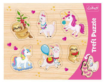 Frame Shape Puzzles - Unicorns 31311