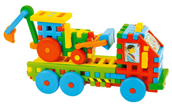 Construction blocks 25951 - excavator truck