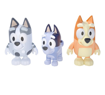 Bluey figures 3-pack cousins ​​BLU13040 30407