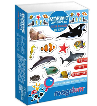 MAKSIK Magnet set Sea animals MV6032-18 54437