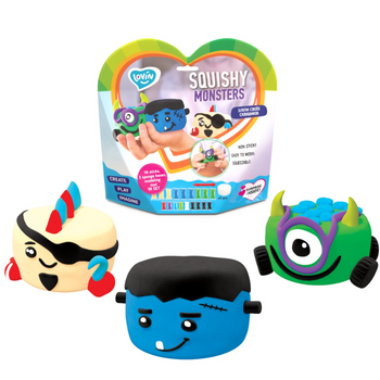 MAKSIK Light Squishy Monsters Set OKT5528 75528