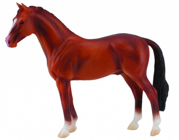 COLLECTA figurine of a chestnut Hanoverian stallion 88432