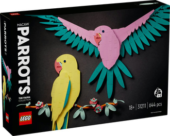 LEGO ART Macaw Parrots Animal Collection 31211