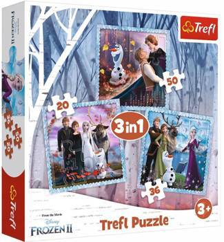 3in1 puzzle Frozen 2 Magic Story 34853