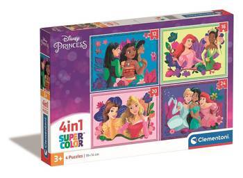 4in1 puzzle Disney Princesses 21517