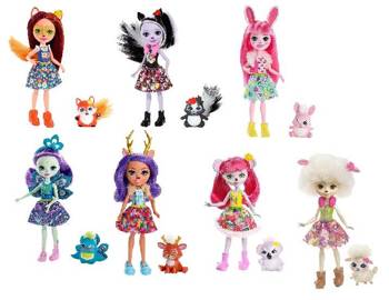 Barbie Enchantimals doll + pet DVH87/DVH88