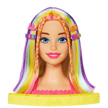 Barbie styling head neon blonde HMD78