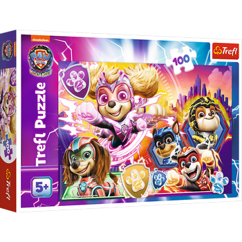 CREFL PUZZLE 100 Meet the Paw Patrol Mighty Pups 16460