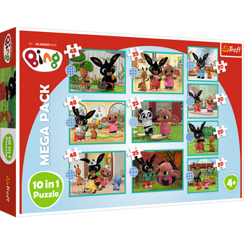 CUBES PUZZLE 10in1 What does Bing do? 90393 - Puzzles for children