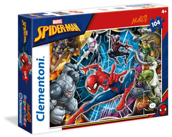 Clementoni 104 Maxi SuperKolor Spiderman puzzle 23716