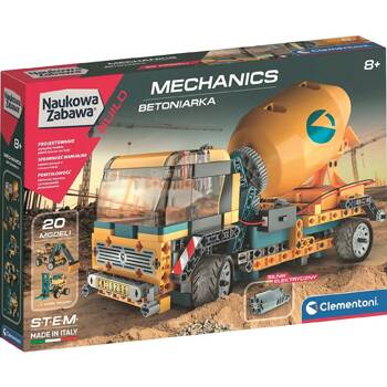 Clementoni Mechanics Laboratory Concrete Mixer Educational Toy 50807